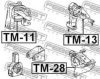 TOYOT 1230522430 Engine Mounting